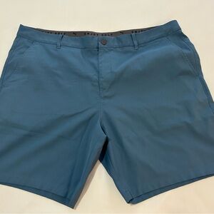 Puma Men's Teal Flat Front Shorts